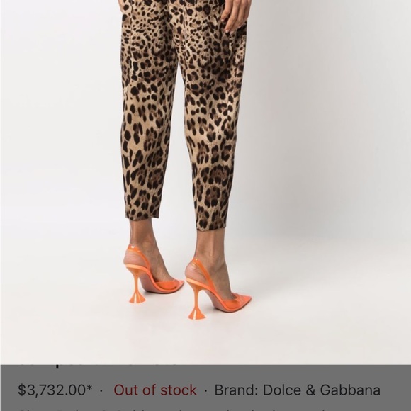 Dolce Gabbana silk leopard 🐆 jumpsuit - Picture 11 of 11